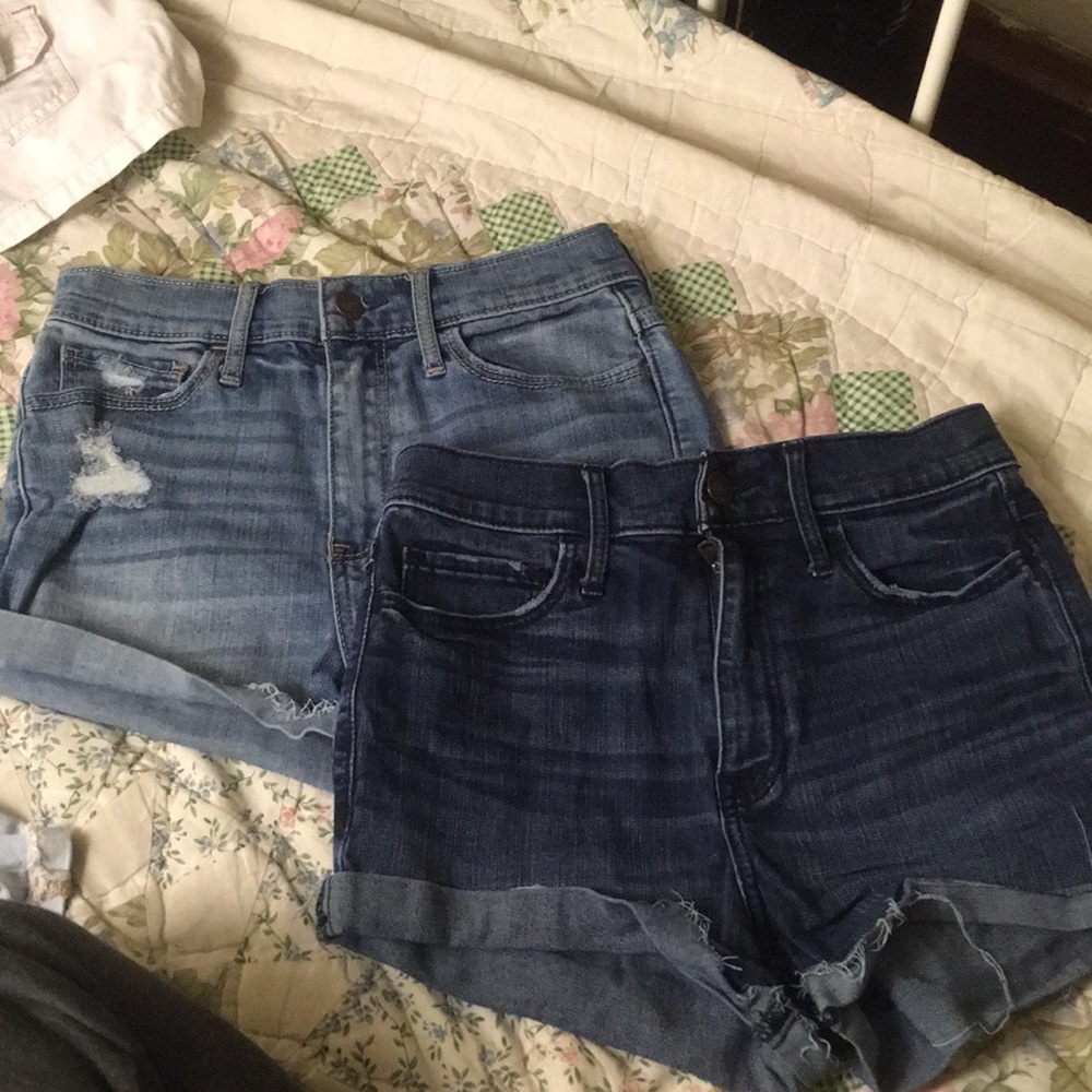 Abercrombie & Fitch High Waisted Shorts